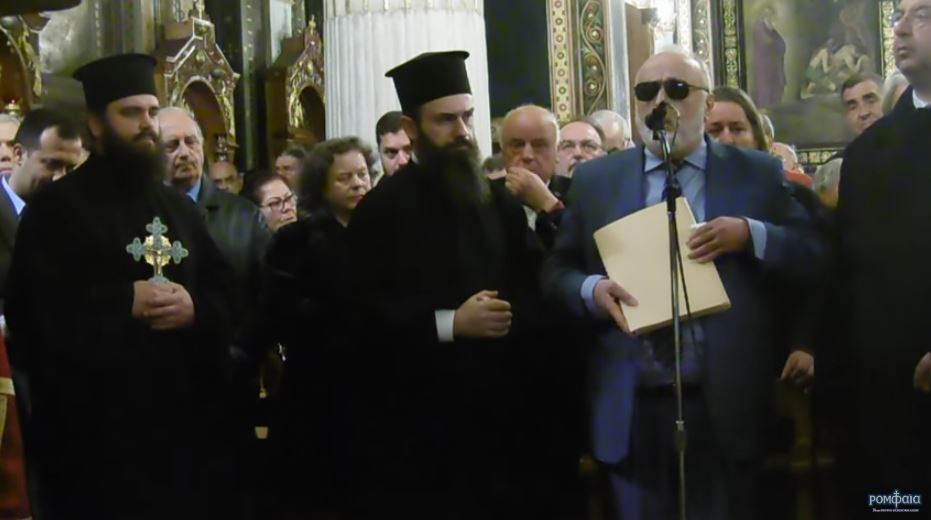 Ο Κουρουμπλής ψάλλει τους Χαιρετισμούς – ΒΙΝΤΕΟ