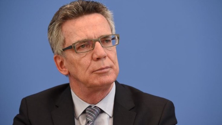 Ντε Μεζιέρ: Η τουρκική προεκλογική εκστρατεία δεν έχει καμία δουλειά στη Γερμανία