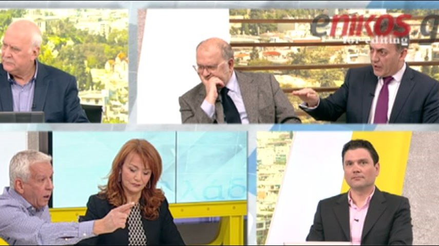 Καβγάς Βρούτση – Προέδρου συνταξιούχων του ΙΚΑ – ΒΙΝΤΕΟ