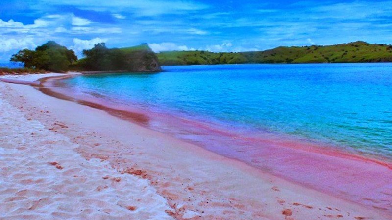 Δείτε σε ποια περιοχή της Ελλάδας βρίσκεται η ροζ παραλία