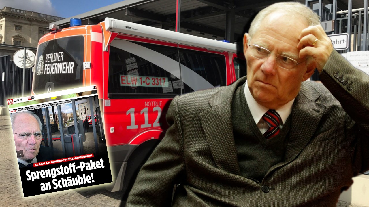 Έστειλαν δέμα με εκρηκτικά στον Σόιμπλε – ΦΩΤΟ