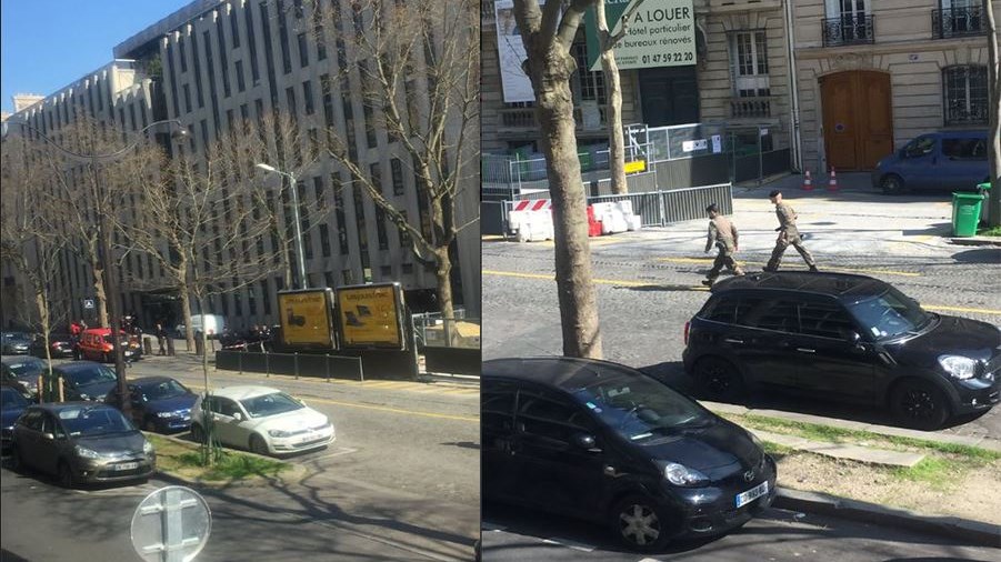 Οι πρώτες εικόνες έξω από τα γραφεία του ΔΝΤ στο Παρίσι – ΦΩΤΟ – ΤΩΡΑ