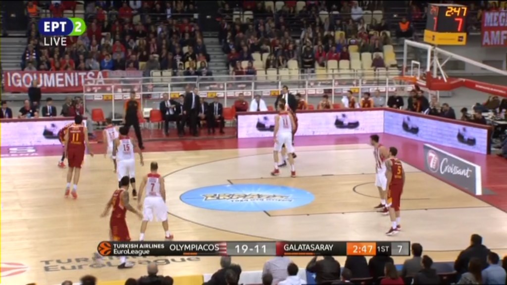 Ολυμπιακός – Γαλατά 27-14 (10′)