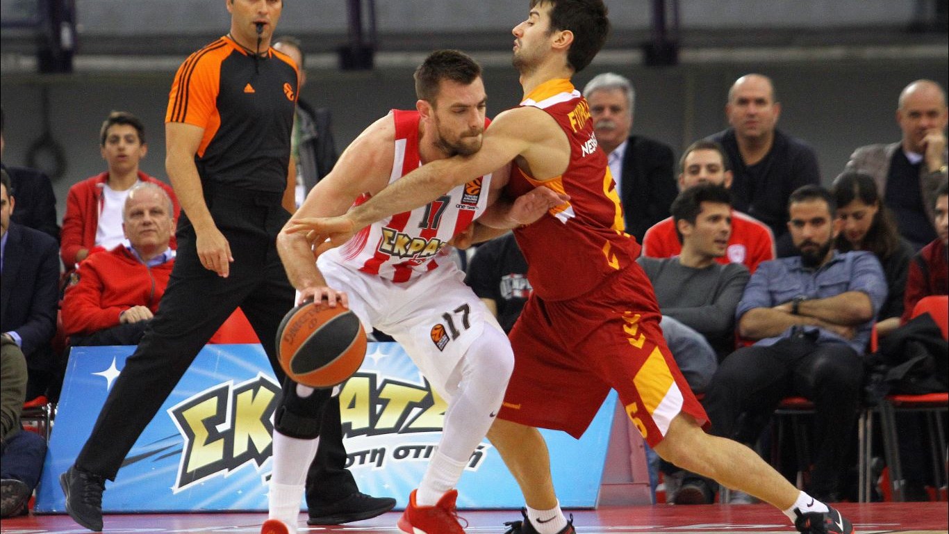 Oλυμπιακός – Γαλατά 59-57 (30′)