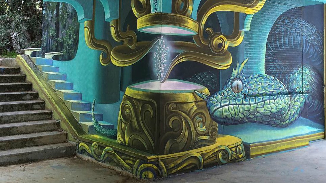 Για αυτό το νέο εντυπωσιακό γκράφιτι μιλάει όλη η Αθήνα – ΒΙΝΤΕΟ