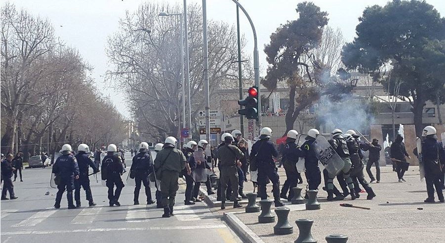 Ένταση στον Λευκό Πύργο – ΦΩΤΟ
