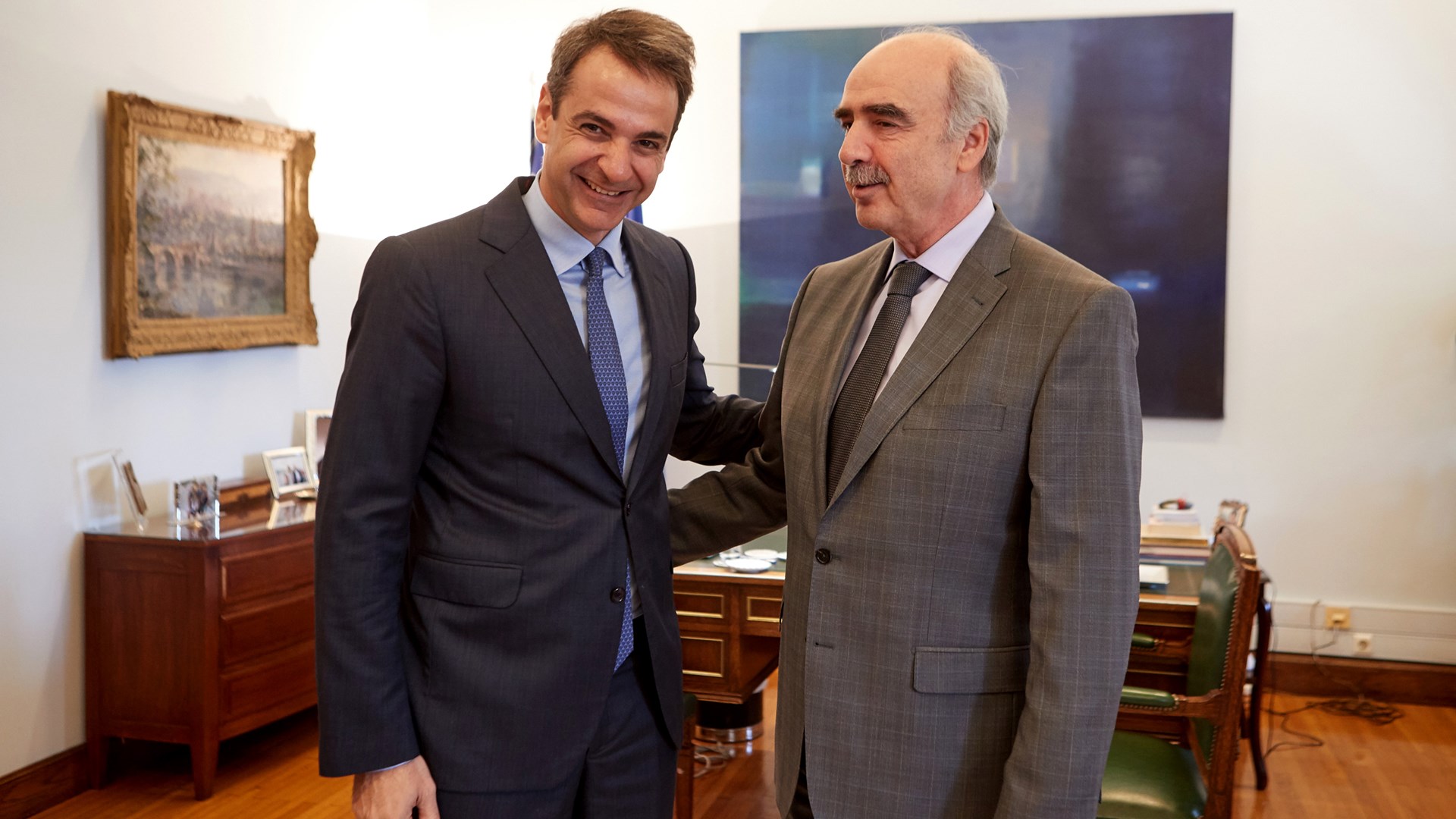 Τι είπαν Μεϊμαράκης – Μητσοτάκης – ΦΩΤΟ