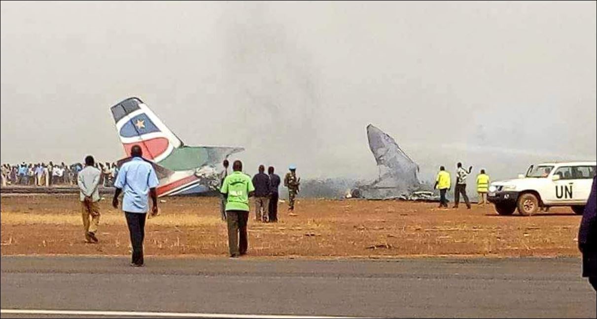 Συνετρίβη αεροσκάφος στο Νότιο Σουδάν – ΦΩΤΟ