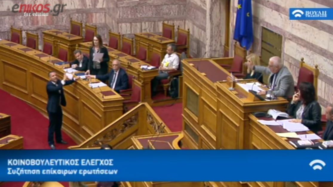 O Κακλαμάνης στον Κασιδιάρη: Δώσατε το σόου σας, στο καλό τώρα – ΒΙΝΤΕΟ