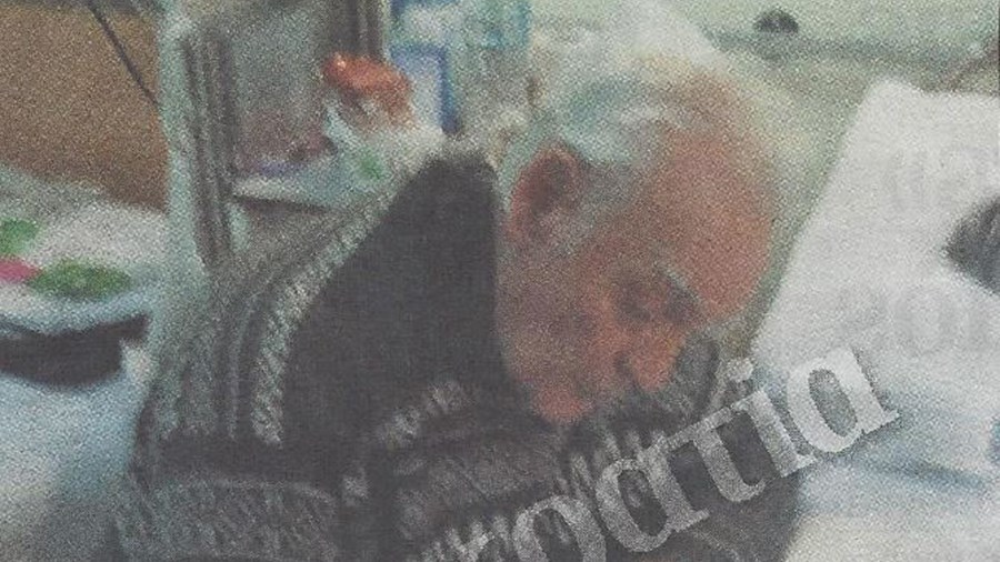 Ο Τσοχατζόπουλος πριν από το χειρουργείο – ΦΩΤΟ