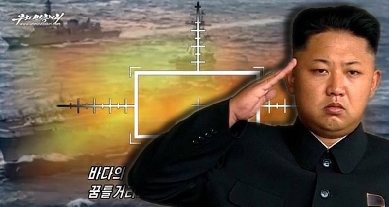 Ο Κιμ Γιονγκ Ουν ανατινάζει αμερικανικό αεροπλανοφόρο σε BINTEO προπαγάνδα