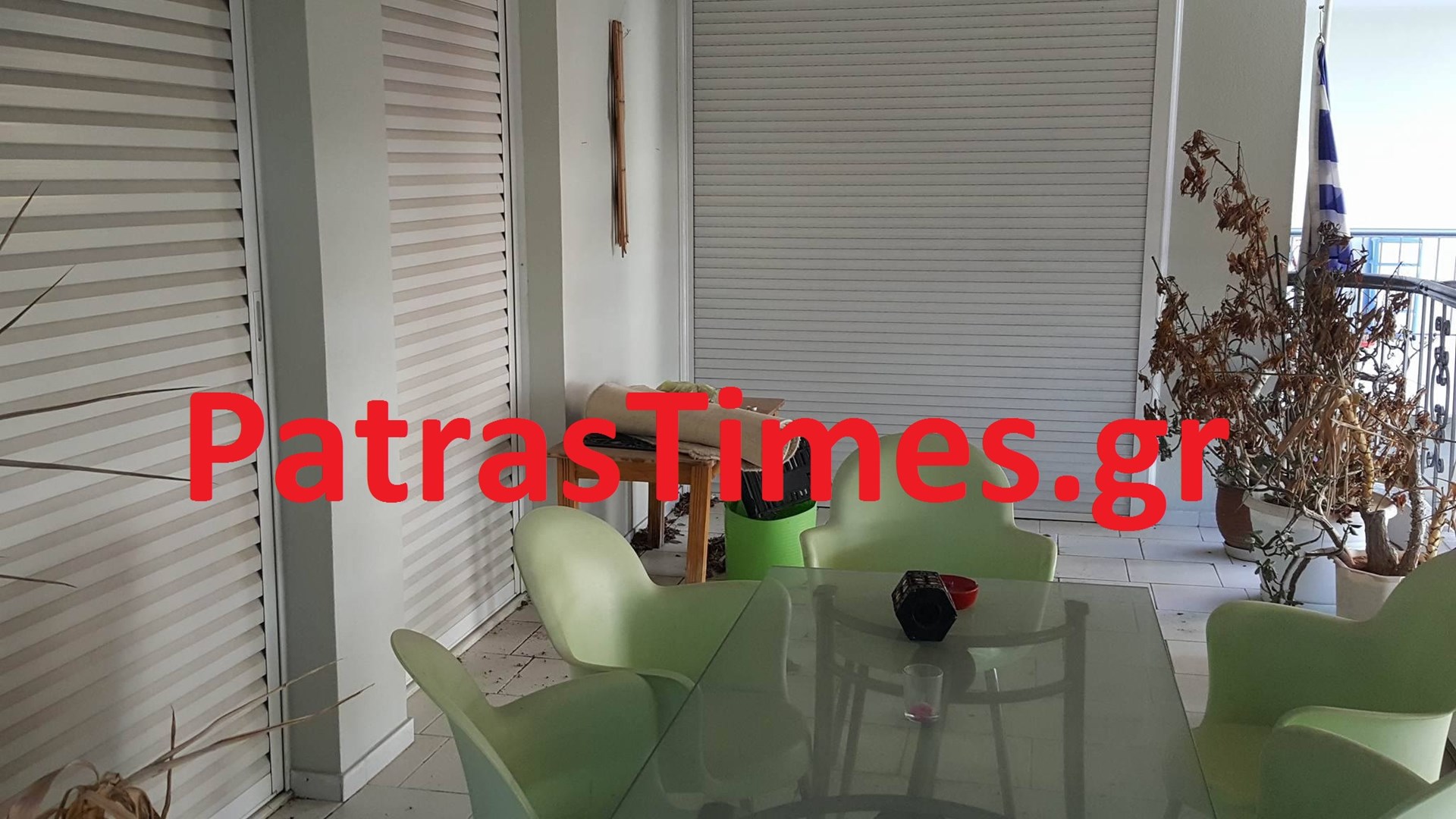 Κλειδαμπαρωμένο το σπίτι του Σώρρα στην Πάτρα – ΒΙΝΤΕΟ – ΦΩΤΟ