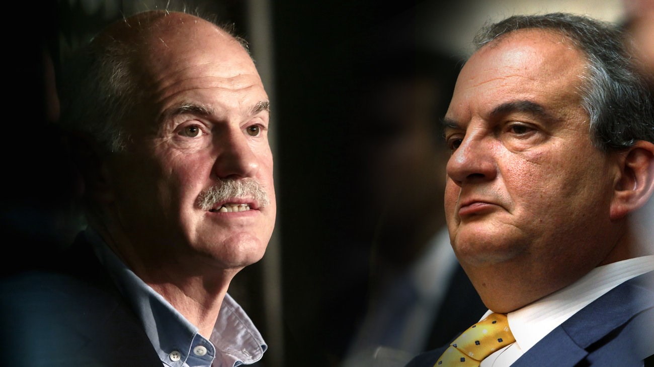 Επίθεση του Γιώργου Παπανδρέου στον Κώστα Καραμανλή