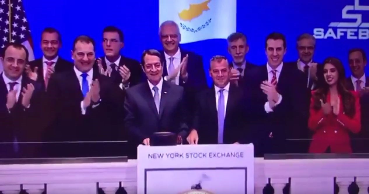 O Nίκος Αναστασιάδης… έσπασε το σφυρί της Wall Street – ΒΙΝΤΕΟ