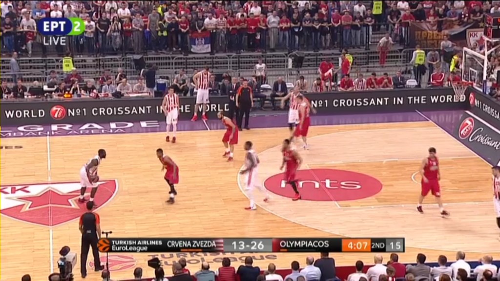 Ερυθρός Αστέρας – Ολυμπιακός 17-30 (ΗΜ.)