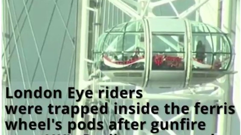 Δεκάδες τουρίστες εγκλωβίστηκαν στο London Eye εξαιτίας της επίθεσης – ΒΙΝΤΕΟ