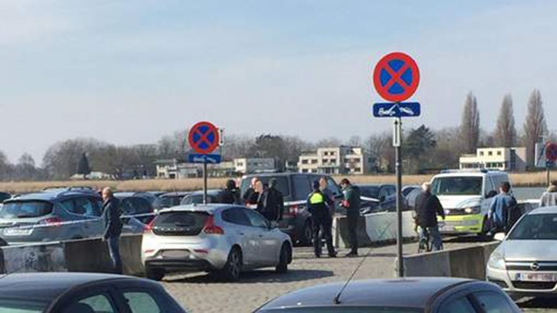 ΒΙΝΤΕΟ από την εξουδετέρωση του αυτοκινήτου-βόμβα στην Αμβέρσα
