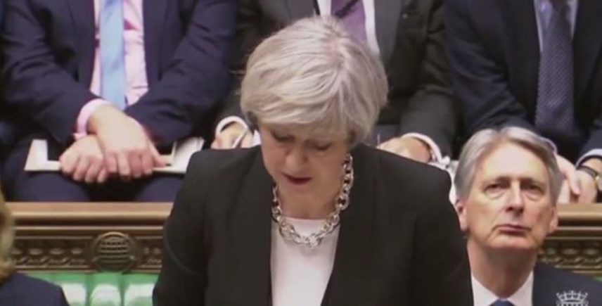 Η Τερέζα Μέι επισκέφθηκε τους τραυματίες από την επίθεση στο Λονδίνο