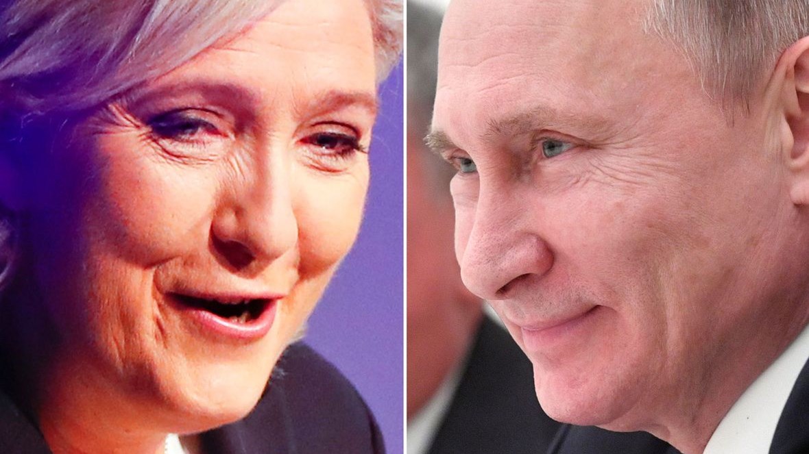 Αιφνιδιαστική συνάντηση Πούτιν – Λεπέν στο Κρεμλίνο – Τι συζήτησαν