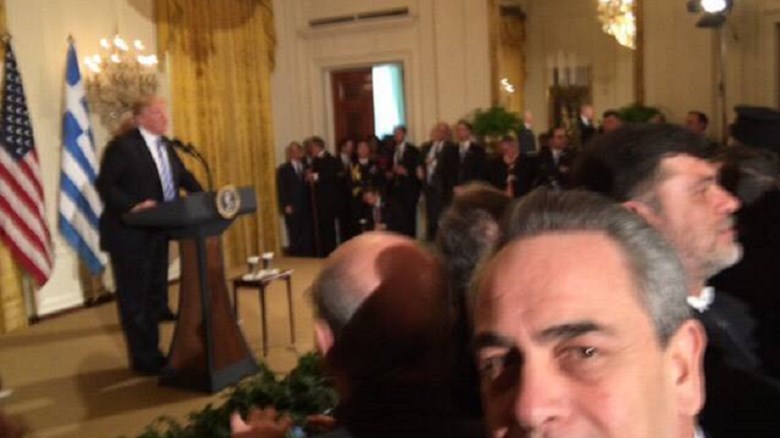 Τι λέει ο Μίχαλος για την παρουσία Τραμπ στον εορτασμό της 25ης Μαρτίου στον Λευκό Οίκο