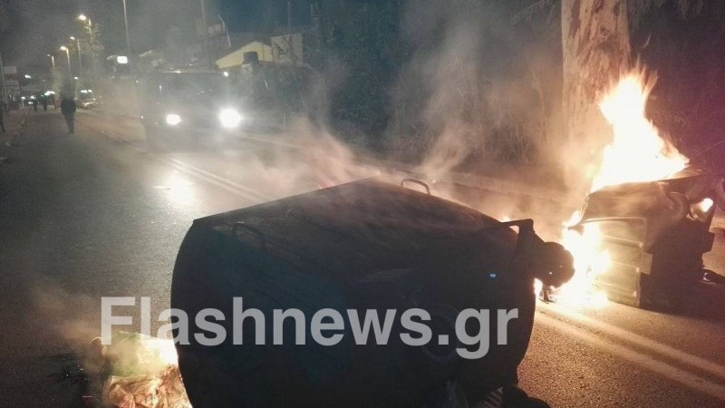 Επεισόδια έξω από τα γραφεία της Χρυσής Αυγής στα Χανιά – ΦΩΤΟ – ΒΙΝΤΕΟ