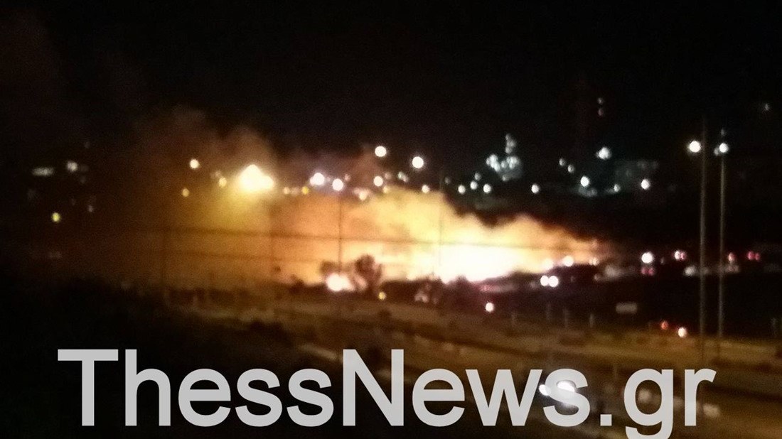 Νέες ΦΩΤΟ και ΒΙΝΤΕΟ από την πυρκαγιά στον Εύοσμο Θεσσαλονίκης