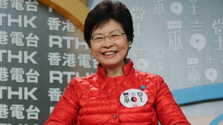 Αυτή είναι η εκλεκτή του Πεκίνου ως επικεφαλής της κυβέρνησης του Χονγκ Κονγκ