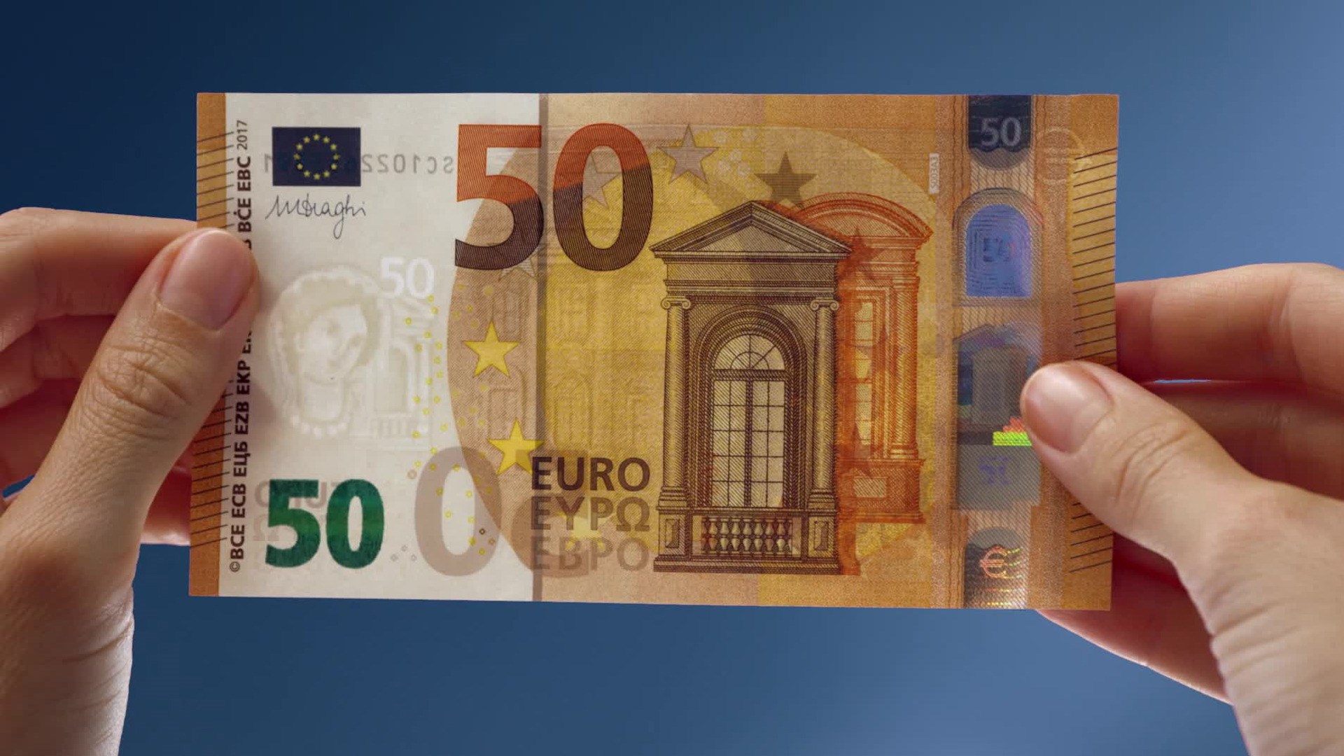 Αυτό είναι το νέο χαρτονόμισμα των 50 ευρώ – ΒΙΝΤΕΟ