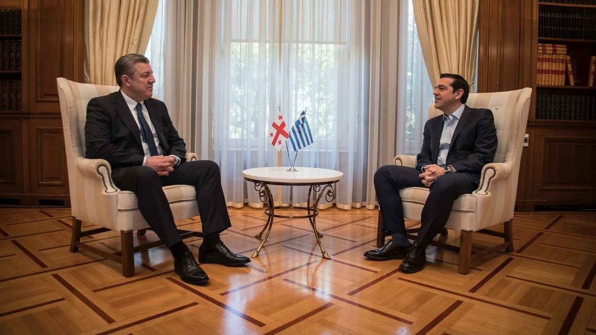 Τσίπρας: Ιστορικοί οι δεσμοί που συνδέουν την Ελλάδα με τη Γεωργία