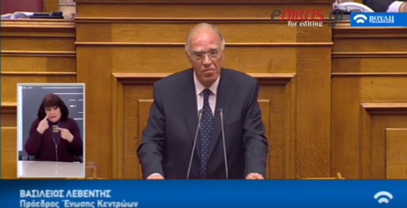 Λεβέντης: Η κάθαρση πρέπει να γίνει σε όλους τους τομείς και όχι μόνο στα εξοπλιστικά – ΒΙΝΤΕΟ