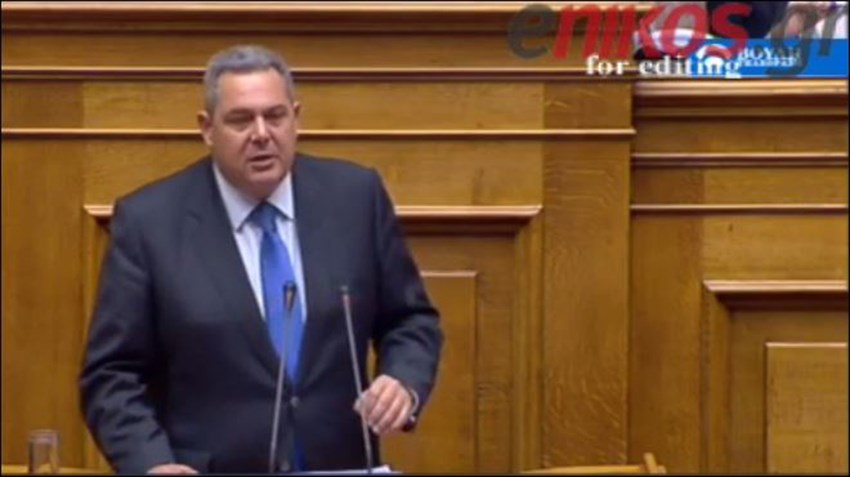 Καμμένος: Αποδείχτηκε ότι δεν τα φάγαμε μαζί, όπως έλεγε ο Πάγκαλος – ΒΙΝΤΕΟ