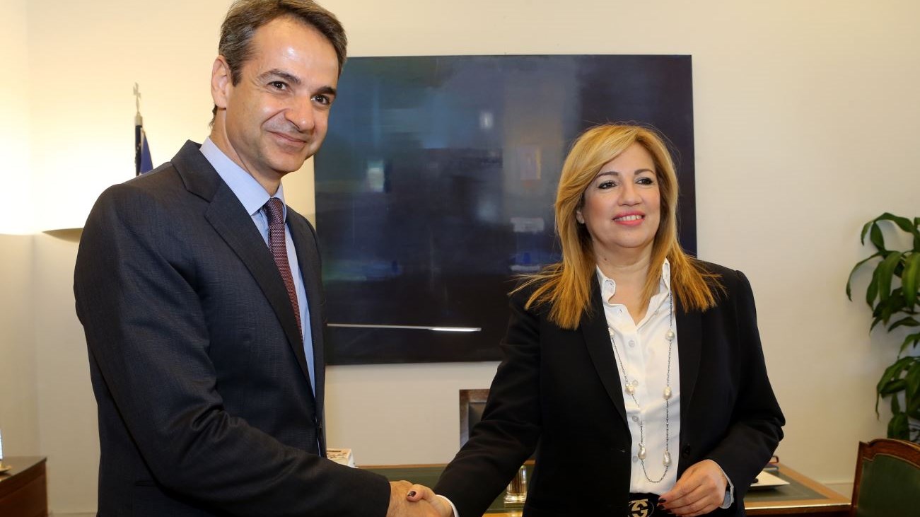 Το τετ α τετ Μητσοτάκη – Γεννηματά – ΦΩΤΟ