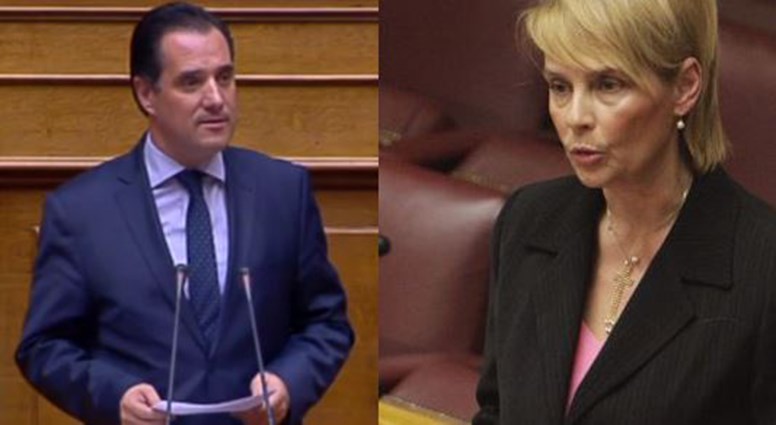 Αιχμές της Παπακώστα κατά του Άδωνι για το «εύγε» στον Κασιμάτη