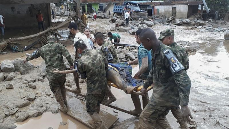 Κολομβία: Ανείπωτη καταστροφή – Τουλάχιστον 110 νεκροί και 200 αγνοούμενοι σε ποταμούς λάσπης – ΦΩΤΟ ΚΑΙ ΒΙΝΤΕΟ