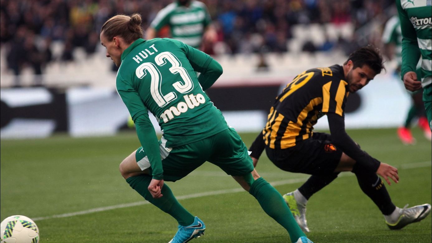 ΑΕΚ – Παναθηναϊκός 2-2 (77′)