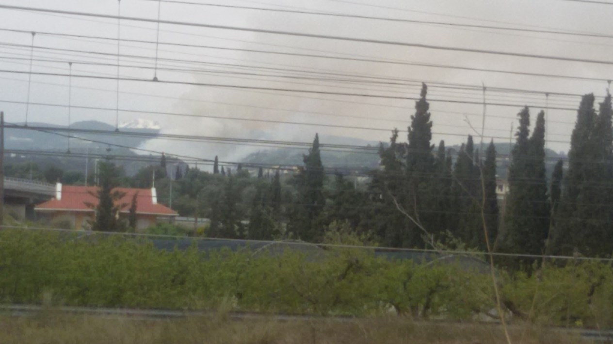 Φωτιά στην Κορινθία – ΦΩΤΟ