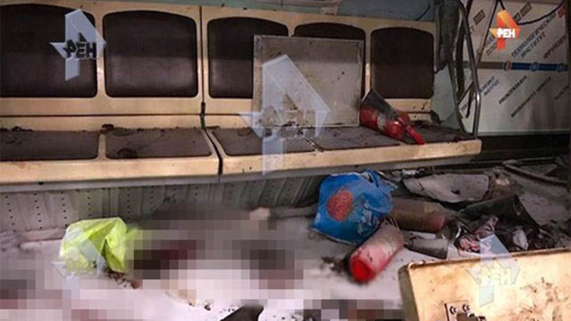 Σοκαριστικές εικόνες από το βαγόνι του μετρό στην Αγία Πετρούπολη αμέσως μετά την έκρηξη – ΦΩΤΟ