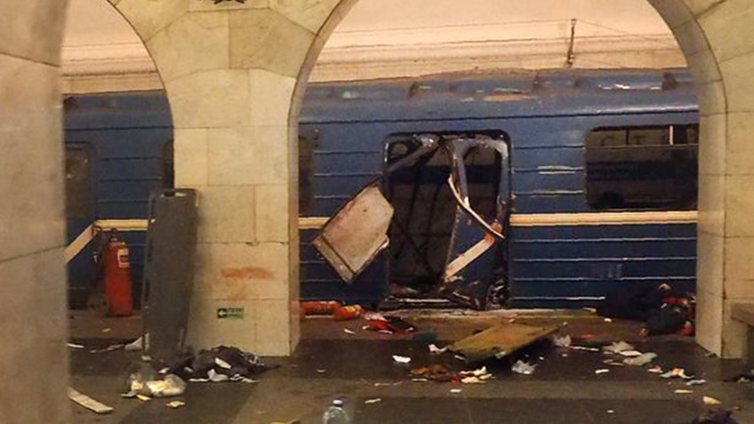 Στους 14 οι νεκροί από την επίθεση στο μετρό της Αγίας Πετρούπολης