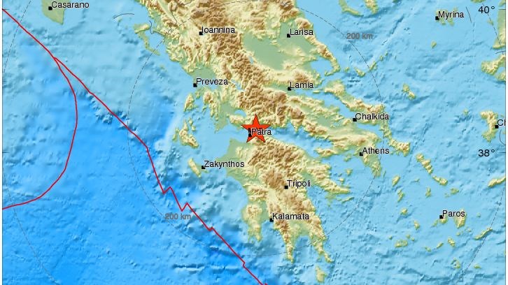 5,2 Ρίχτερ δίνει τον σεισμό στην Πάτρα το Ευρωμεσογειακό – ΤΩΡΑ