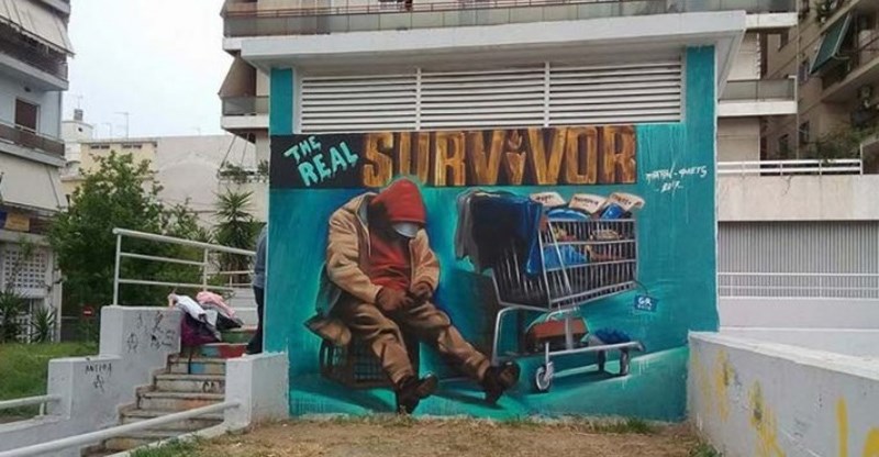 Το γκράφιτι για το… αληθινό Survivor που συγκλονίζει – ΦΩΤΟ