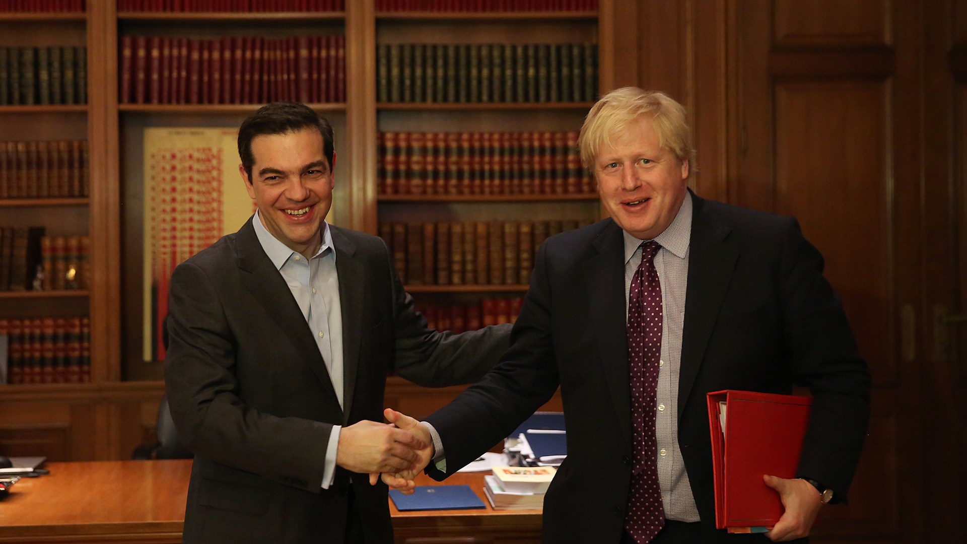 Τι συζήτησαν ο Τσίπρας και ο Μπόρις Τζόνσον – ΦΩΤΟ