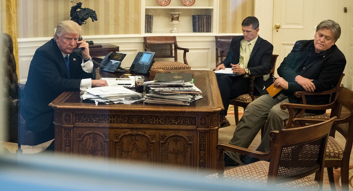 Πώς ο Τραμπ πήρε την απόφαση να βομβαρδίσει τη Συρία – Όλο το παρασκήνιο