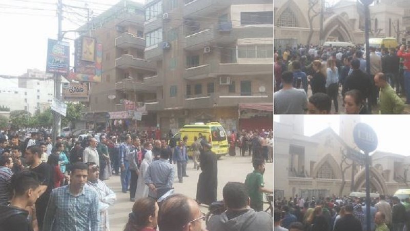 Βομβιστική επίθεση μέσα σε εκκλησία στην Αίγυπτο – Τουλάχιστον 13 νεκροί – ΦΩΤΟ