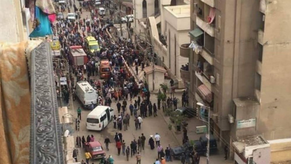 ΒΙΝΤΕΟ – ντοκουμέντο από τη βομβιστική επίθεση μέσα σε εκκλησία στην Αίγυπτο