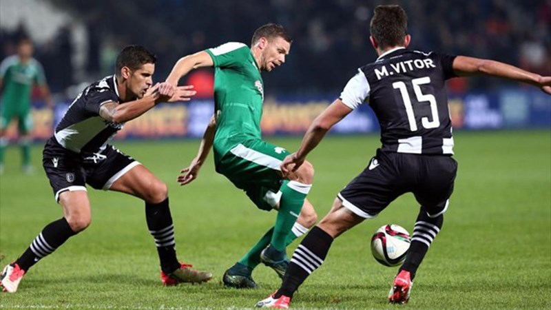 ΠΑΟΚ – Παναθηναϊκός 1-0 (18′)