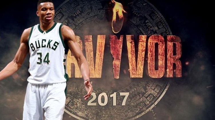 Ο Αντετοκούνμπο στο… Survivor – ΦΩΤΟ