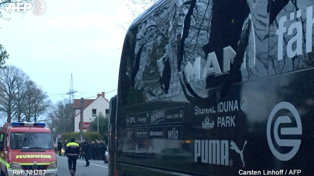 Οι πρώτες εικόνες από το πούλμαν της Ντόρτμουντ – ΦΩΤΟ