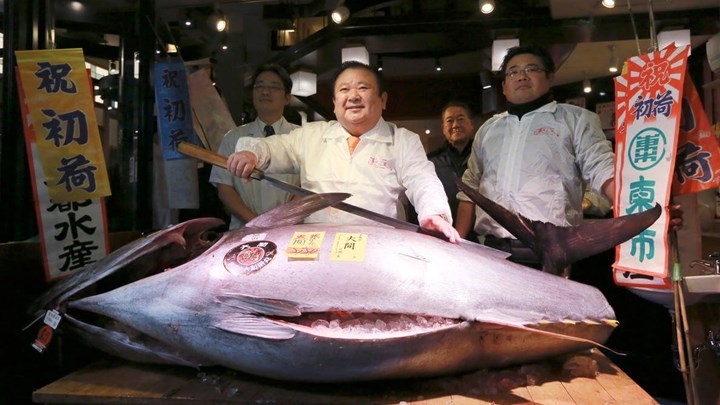 632.000 δολάρια για έναν τόνο που κατέληξε να γίνει… σούσι