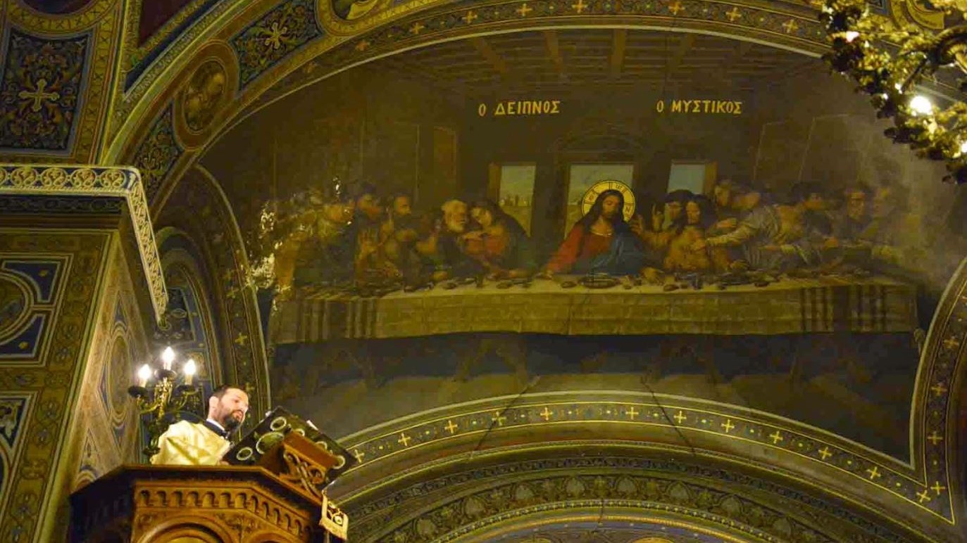 Ο «Μυστικός Δείπνος» του Λεονάρντο Ντα Βίντσι στο Ναύπλιο – ΦΩΤΟ