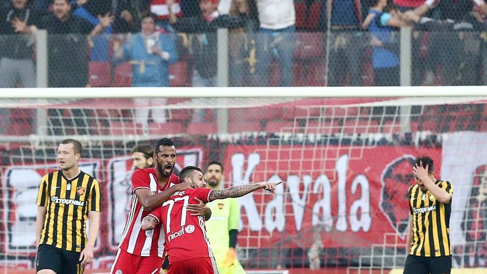 Ολυμπιακός – ΑΕΚ 1-1 (ΗΜ.)